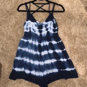 Karlie Tie Die Romper